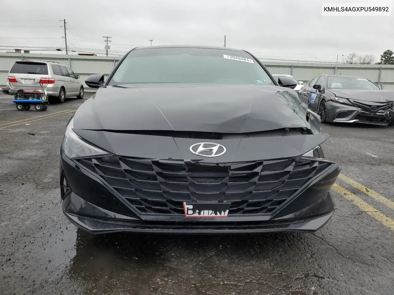 2023 Hyundai Elantra Sel VIN: KMHLS4AGXPU549892 Lot: 73049484