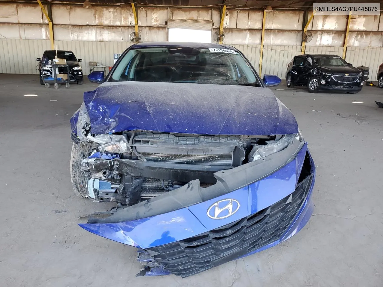 KMHLS4AG7PU445876 2023 Hyundai Elantra Sel