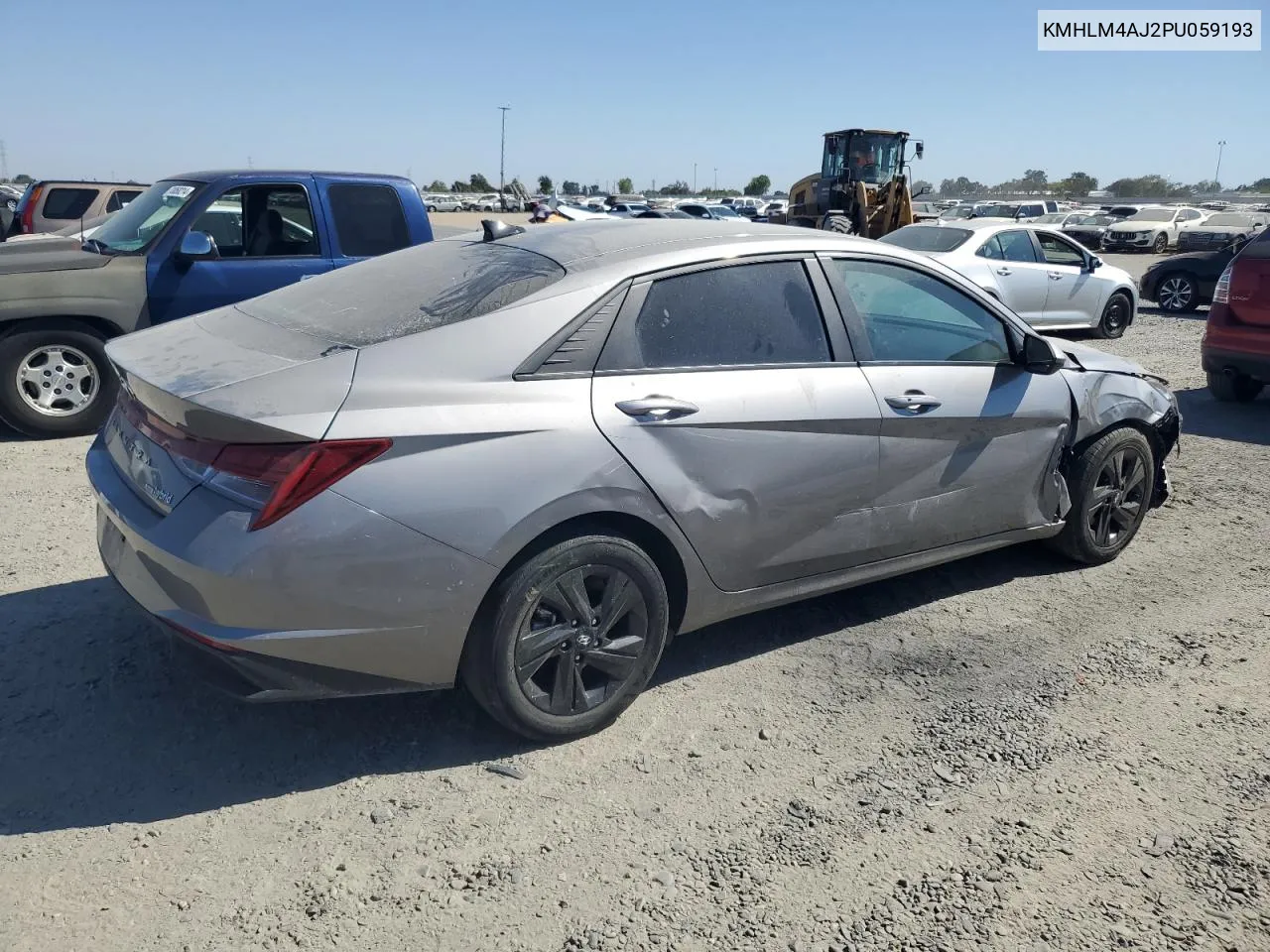 2023 Hyundai Elantra Blue VIN: KMHLM4AJ2PU059193 Lot: 73185534