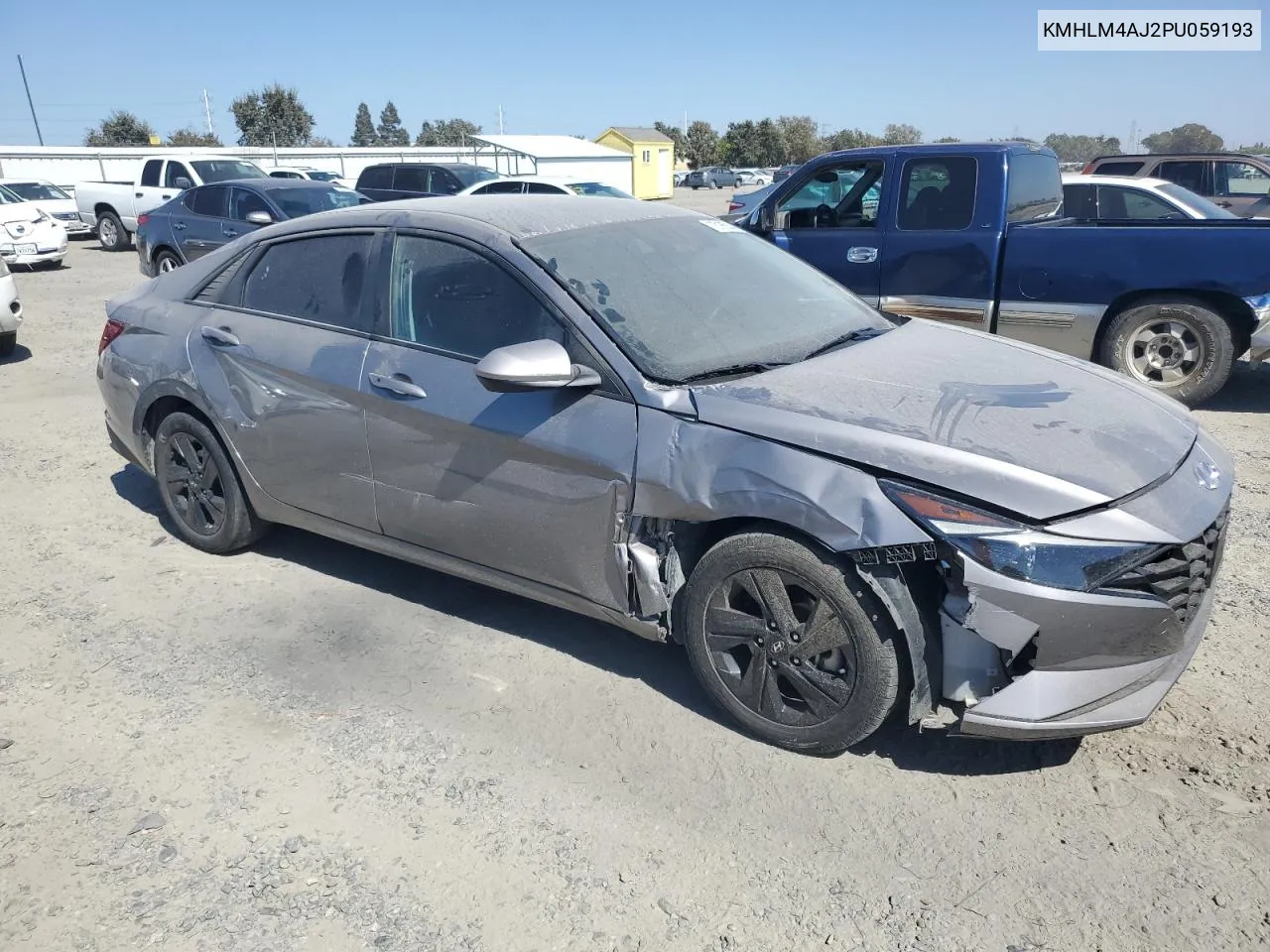 2023 Hyundai Elantra Blue VIN: KMHLM4AJ2PU059193 Lot: 73185534