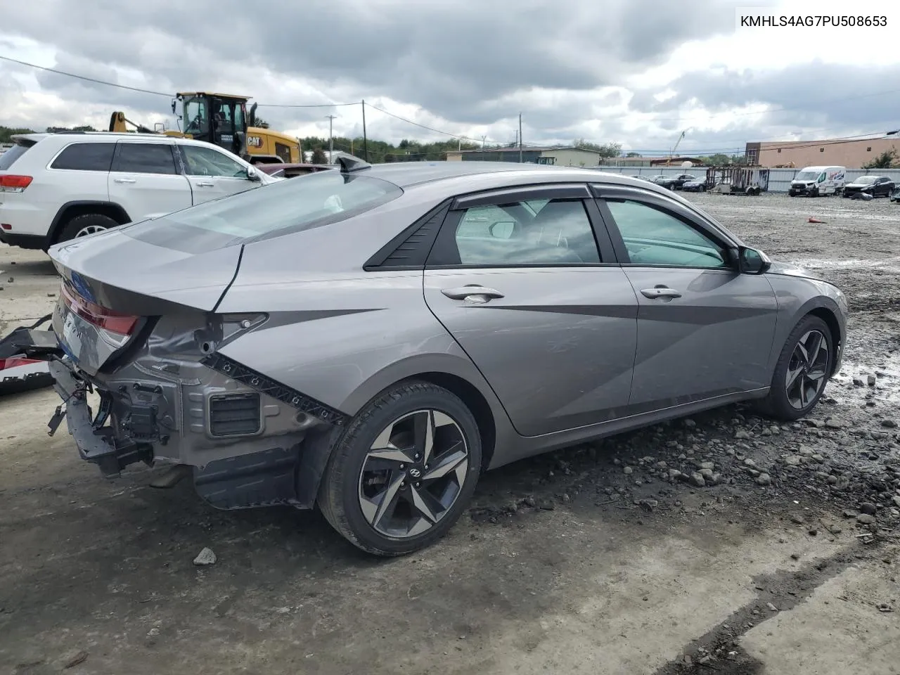 2023 Hyundai Elantra Sel VIN: KMHLS4AG7PU508653 Lot: 73196454