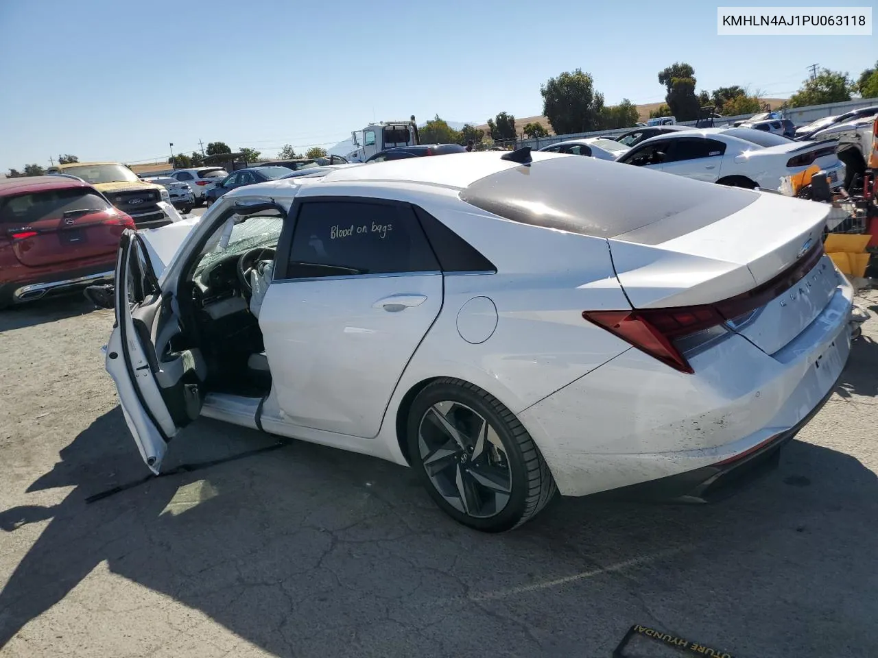 2023 Hyundai Elantra Limited VIN: KMHLN4AJ1PU063118 Lot: 73211224