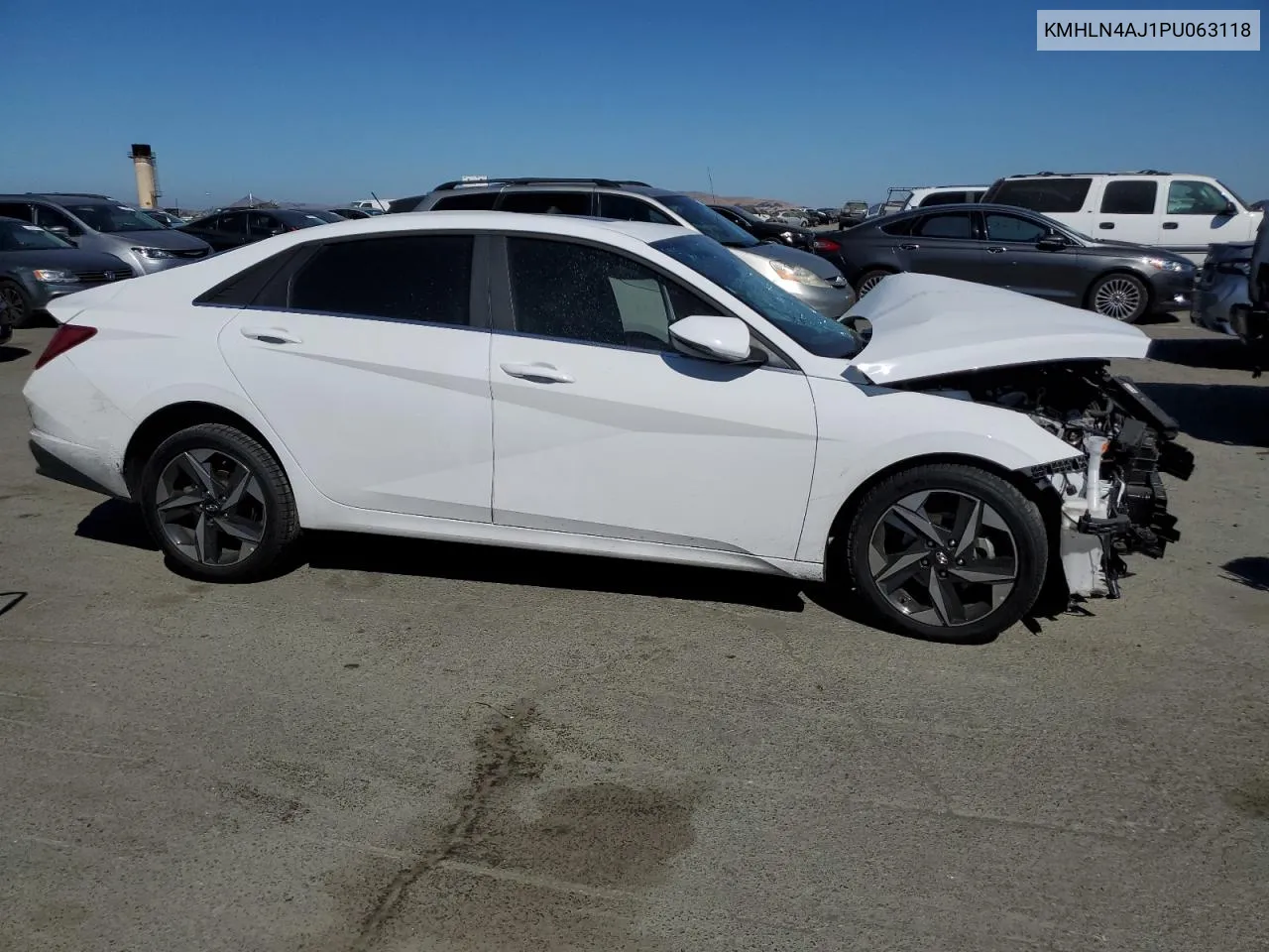 2023 Hyundai Elantra Limited VIN: KMHLN4AJ1PU063118 Lot: 73211224