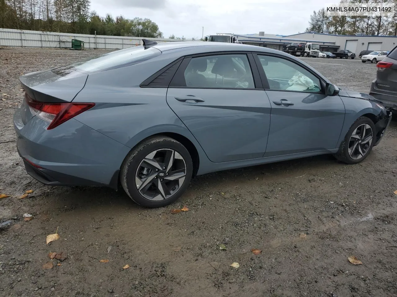 KMHLS4AG7PU431492 2023 Hyundai Elantra Sel