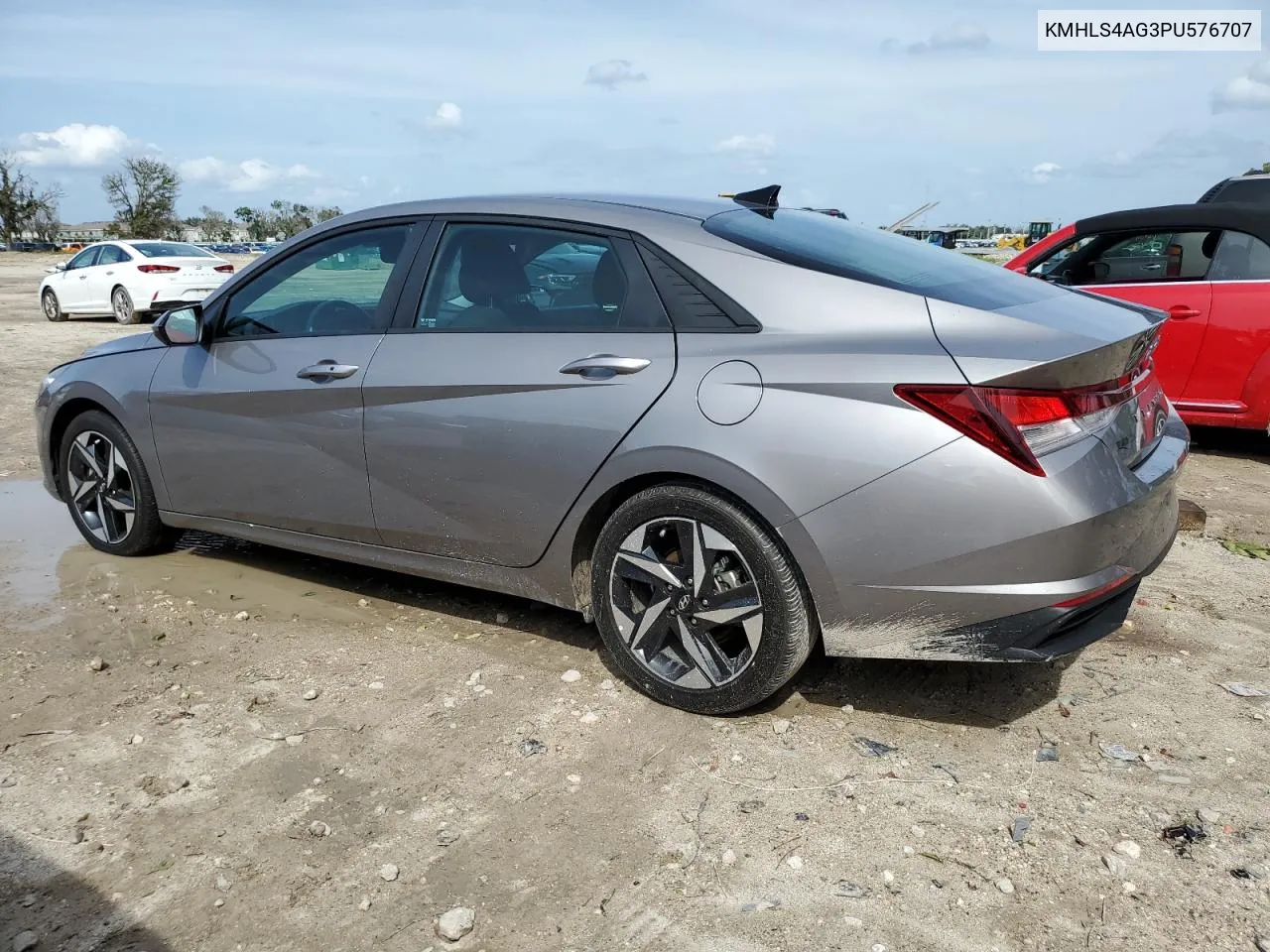 KMHLS4AG3PU576707 2023 Hyundai Elantra Sel