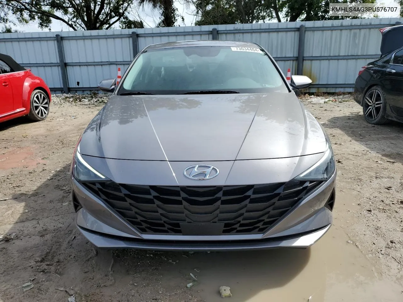 2023 Hyundai Elantra Sel VIN: KMHLS4AG3PU576707 Lot: 73634404