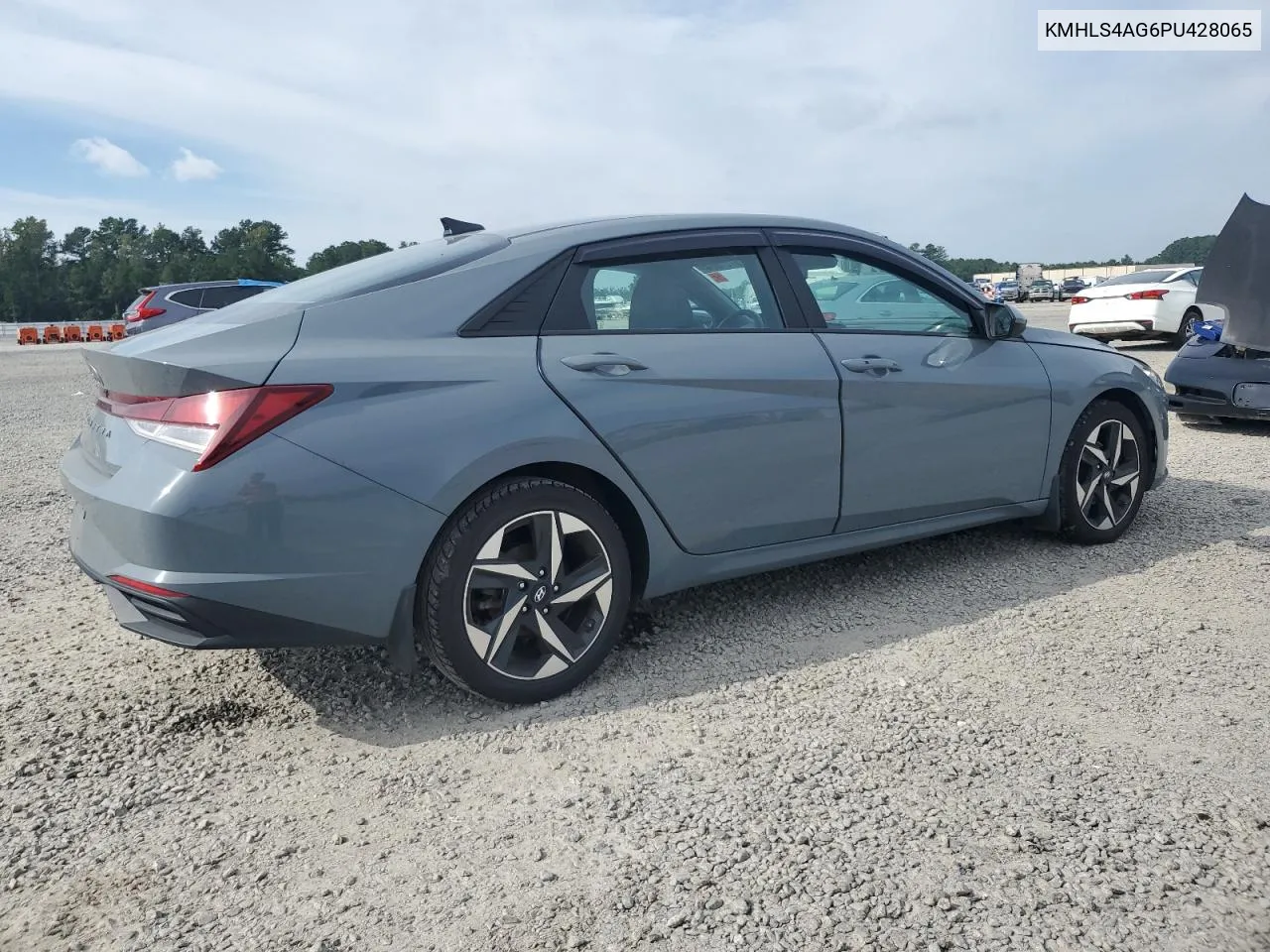 2023 Hyundai Elantra Sel VIN: KMHLS4AG6PU428065 Lot: 73727654