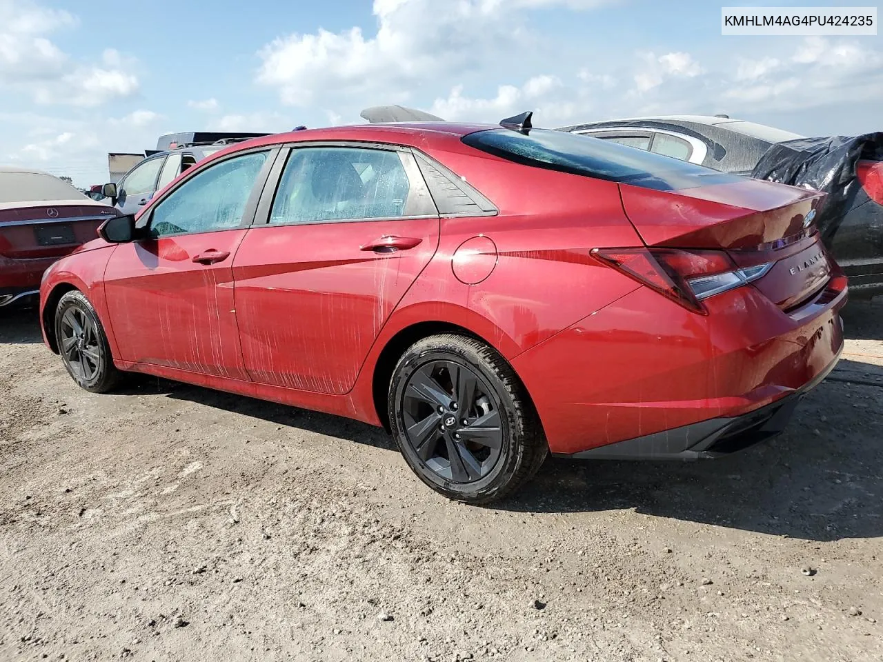 2023 Hyundai Elantra Sel VIN: KMHLM4AG4PU424235 Lot: 74177164