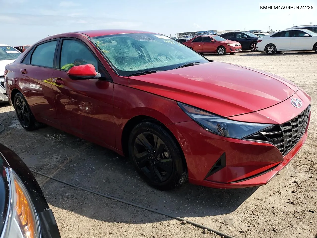 2023 Hyundai Elantra Sel VIN: KMHLM4AG4PU424235 Lot: 74177164