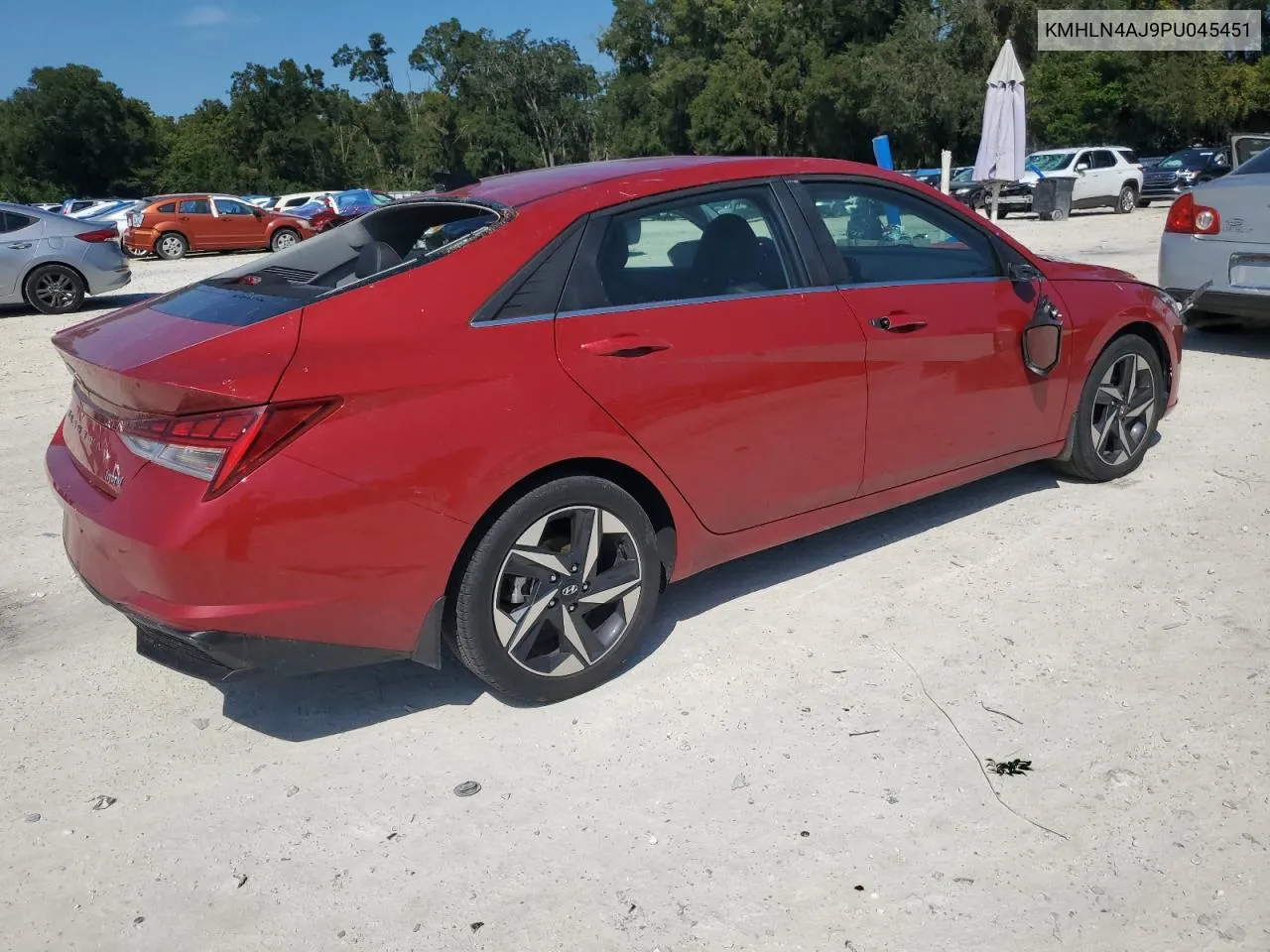 2023 Hyundai Elantra Limited VIN: KMHLN4AJ9PU045451 Lot: 74361144