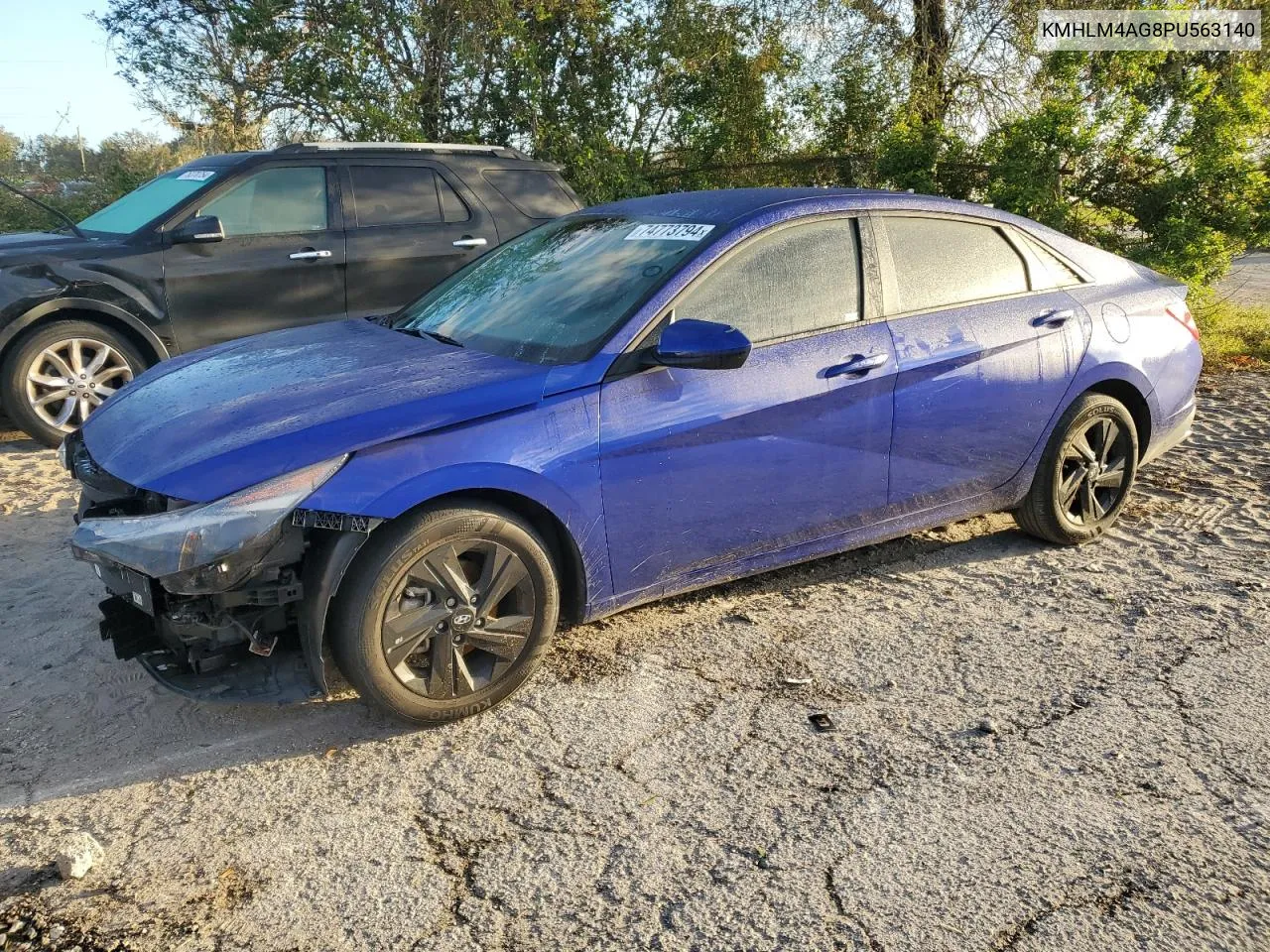 2023 Hyundai Elantra Sel VIN: KMHLM4AG8PU563140 Lot: 74773794