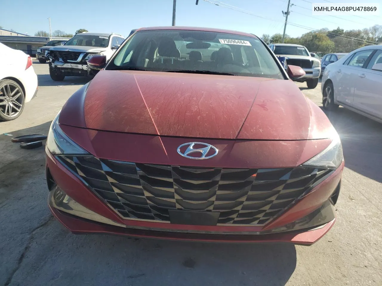 KMHLP4AG8PU478869 2023 Hyundai Elantra Limited