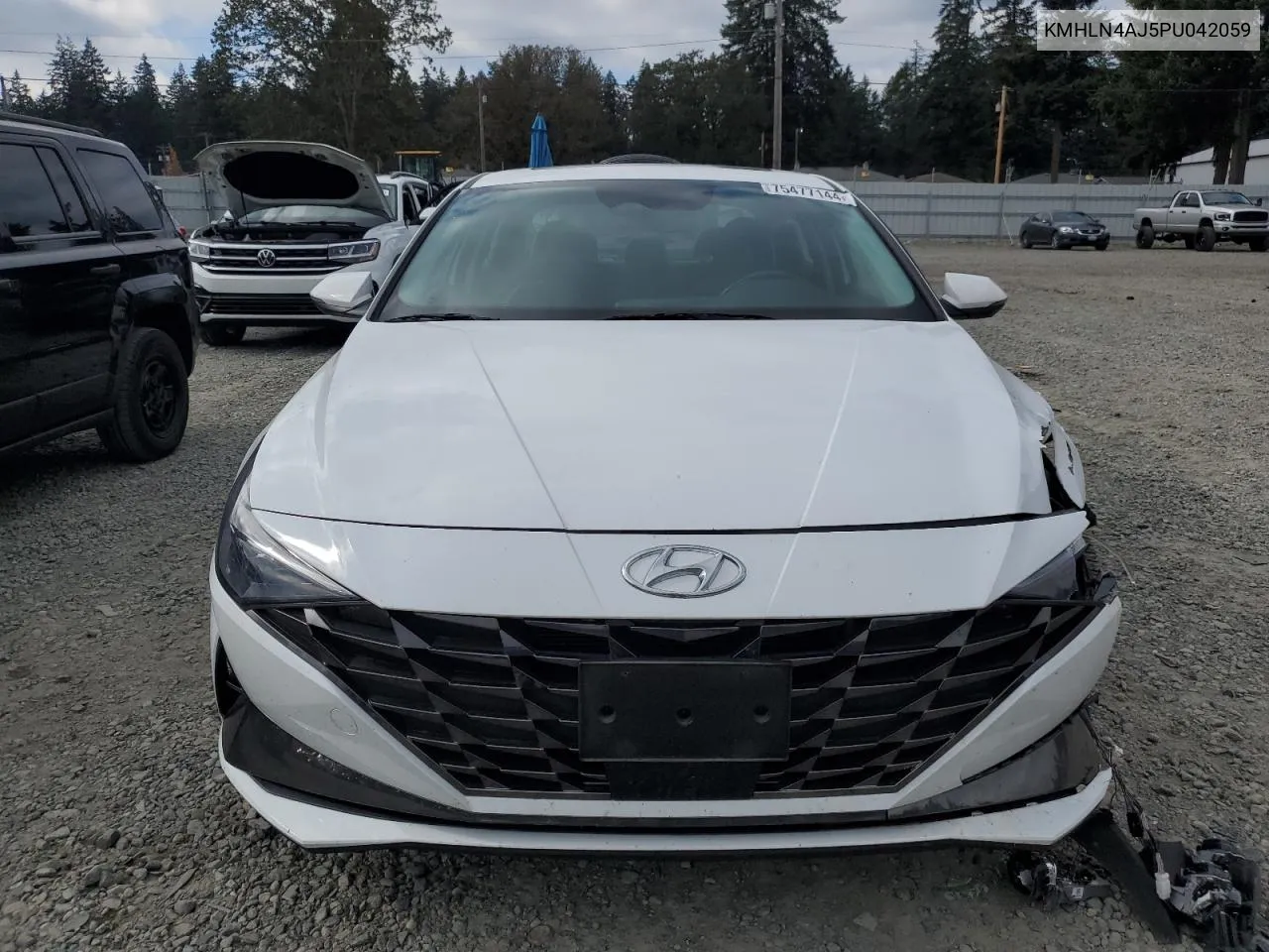 2023 Hyundai Elantra Limited VIN: KMHLN4AJ5PU042059 Lot: 75477144