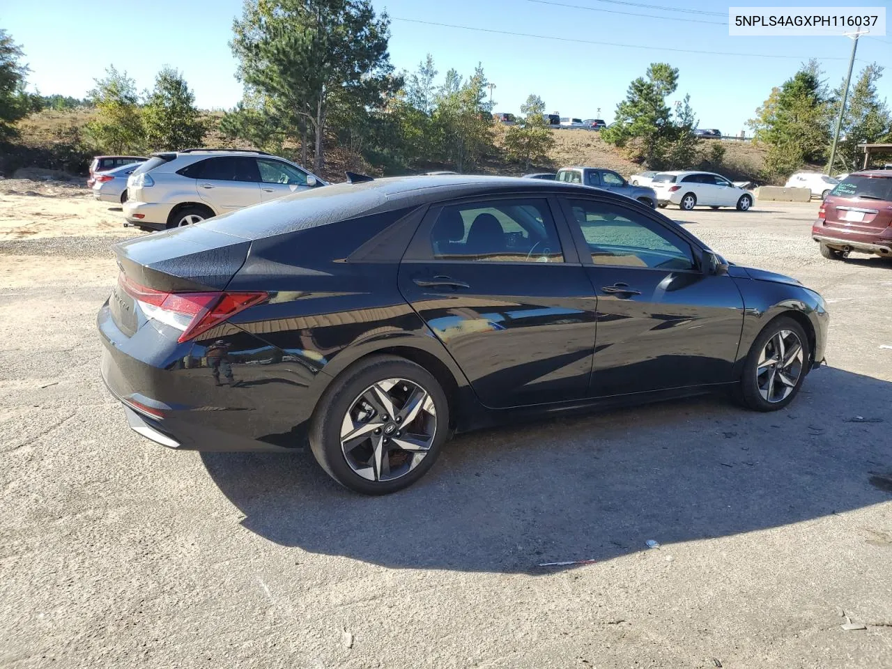 2023 Hyundai Elantra Sel VIN: 5NPLS4AGXPH116037 Lot: 76025404