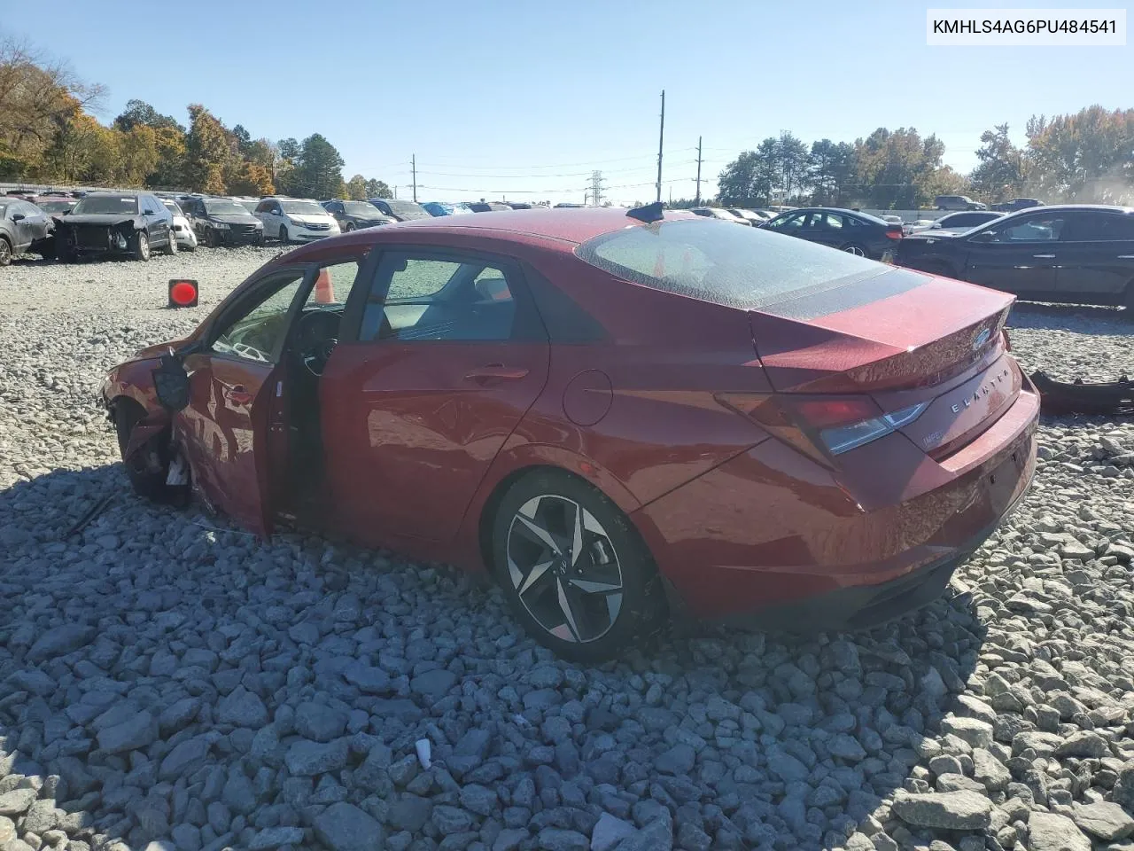 2023 Hyundai Elantra Sel VIN: KMHLS4AG6PU484541 Lot: 76038494