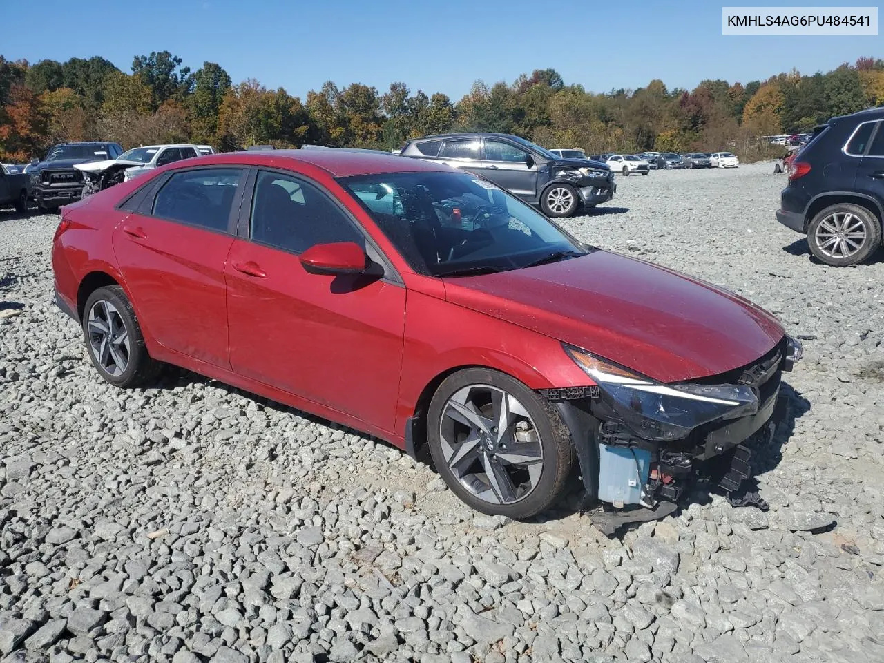 KMHLS4AG6PU484541 2023 Hyundai Elantra Sel