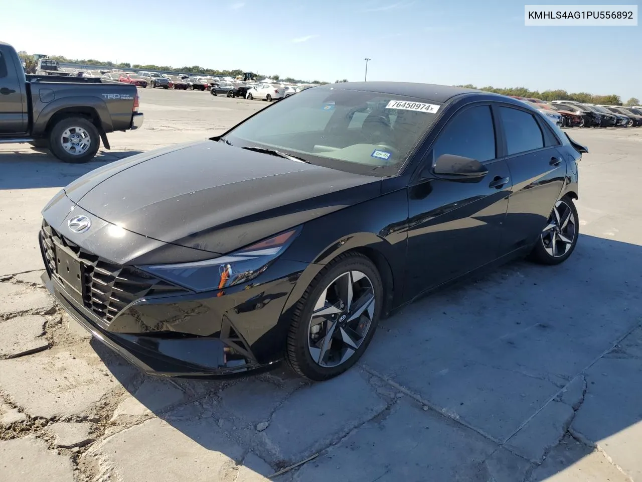 2023 Hyundai Elantra Sel VIN: KMHLS4AG1PU556892 Lot: 76450974