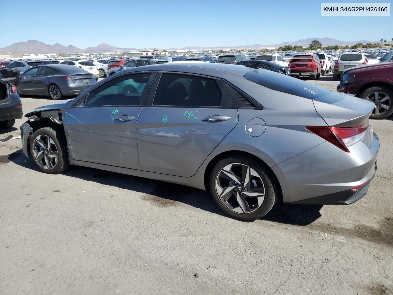 2023 Hyundai Elantra Sel VIN: KMHLS4AG2PU426460 Lot: 76633364