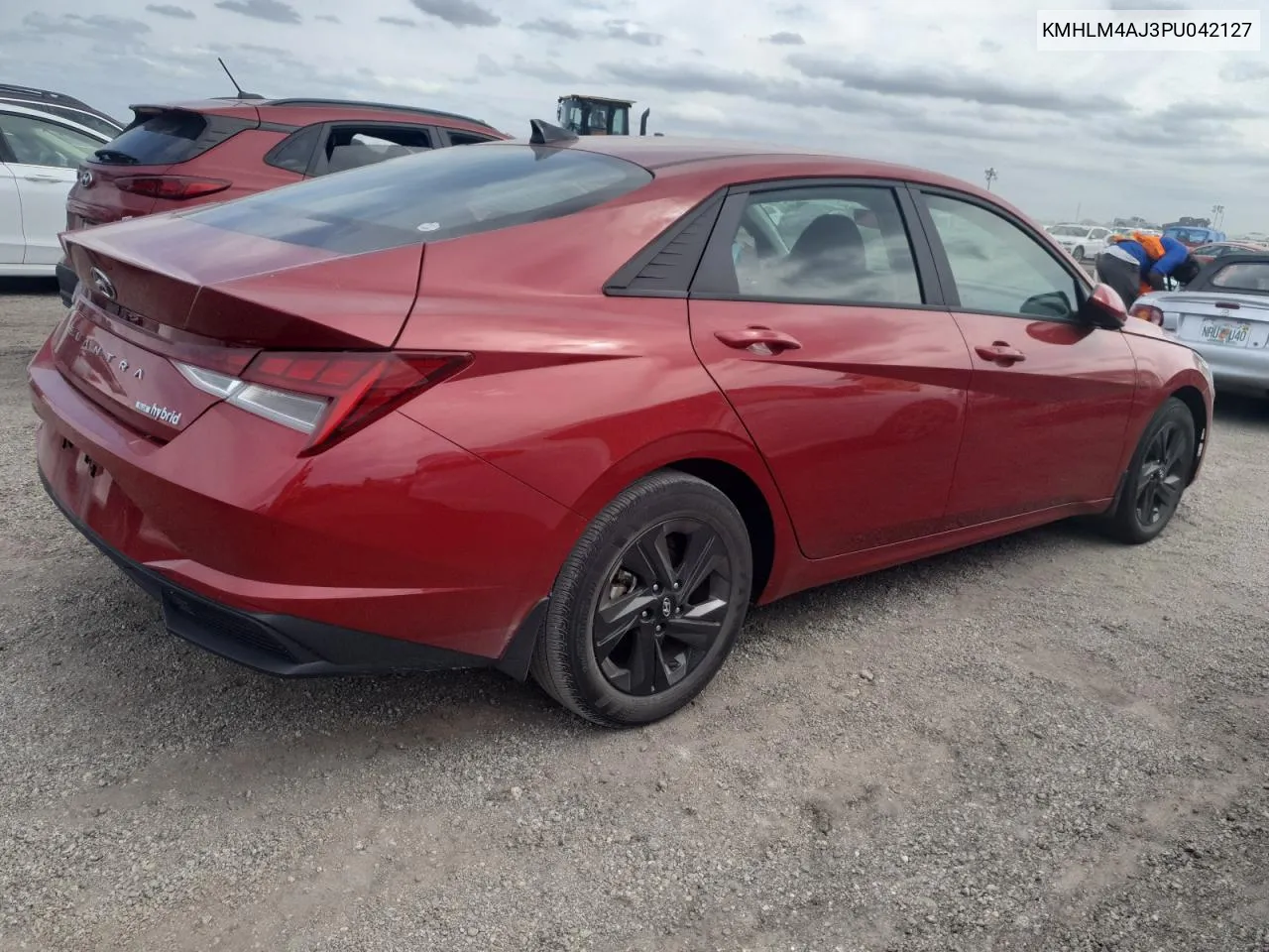 2023 Hyundai Elantra Blue VIN: KMHLM4AJ3PU042127 Lot: 76739264