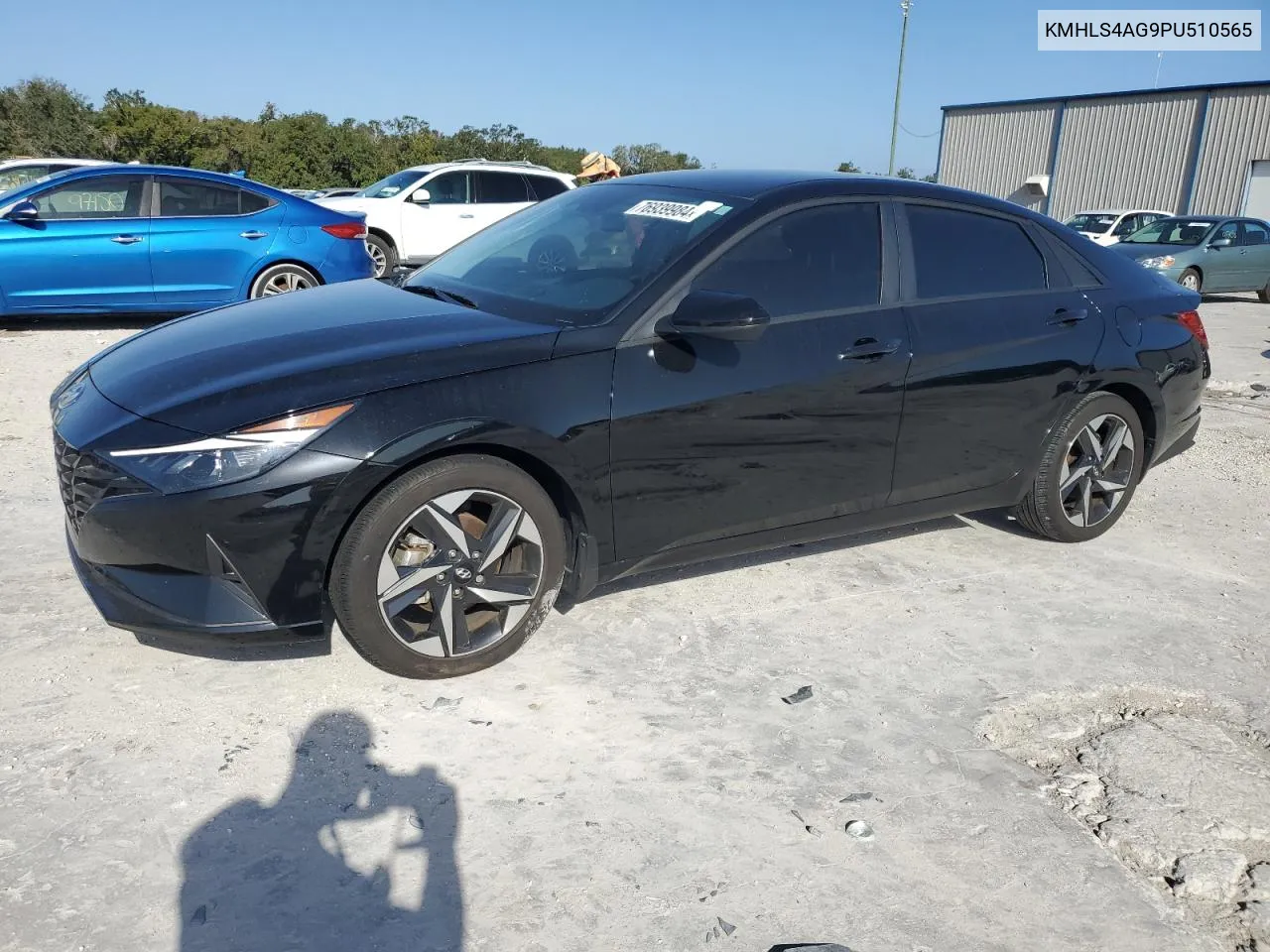 2023 Hyundai Elantra Sel VIN: KMHLS4AG9PU510565 Lot: 76939984