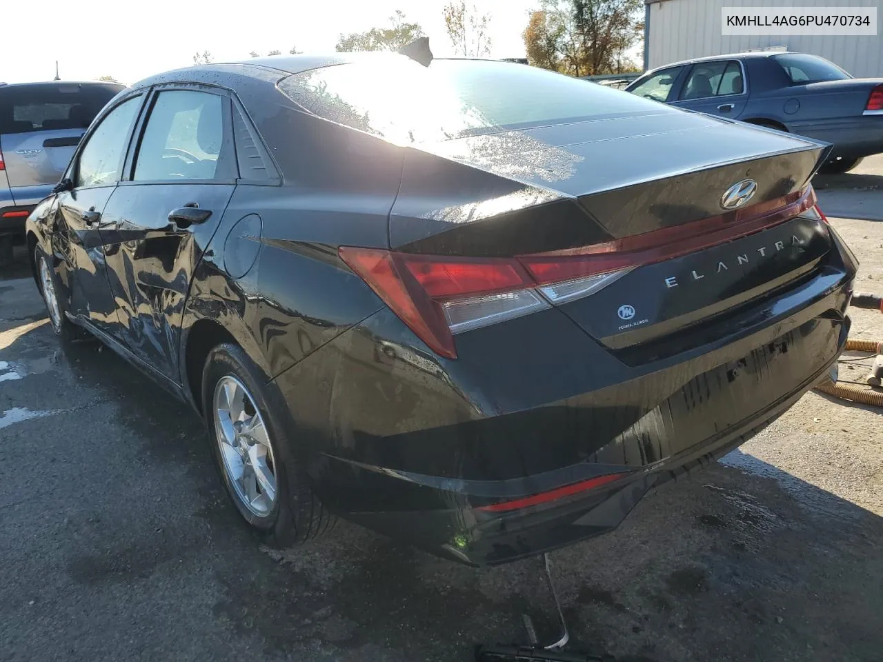 2023 Hyundai Elantra Se VIN: KMHLL4AG6PU470734 Lot: 77029874