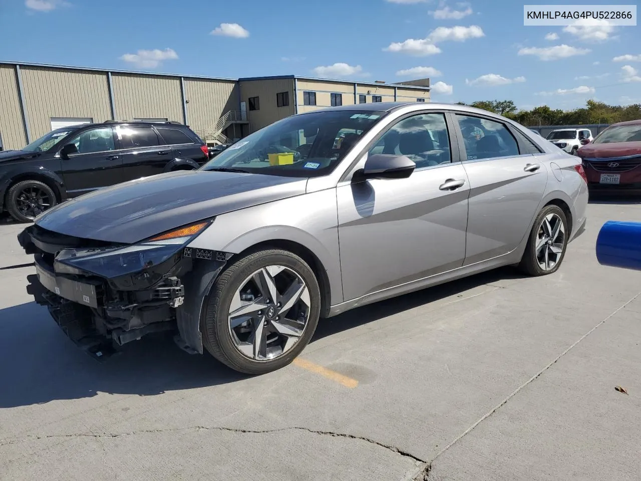 2023 Hyundai Elantra Limited VIN: KMHLP4AG4PU522866 Lot: 77132244