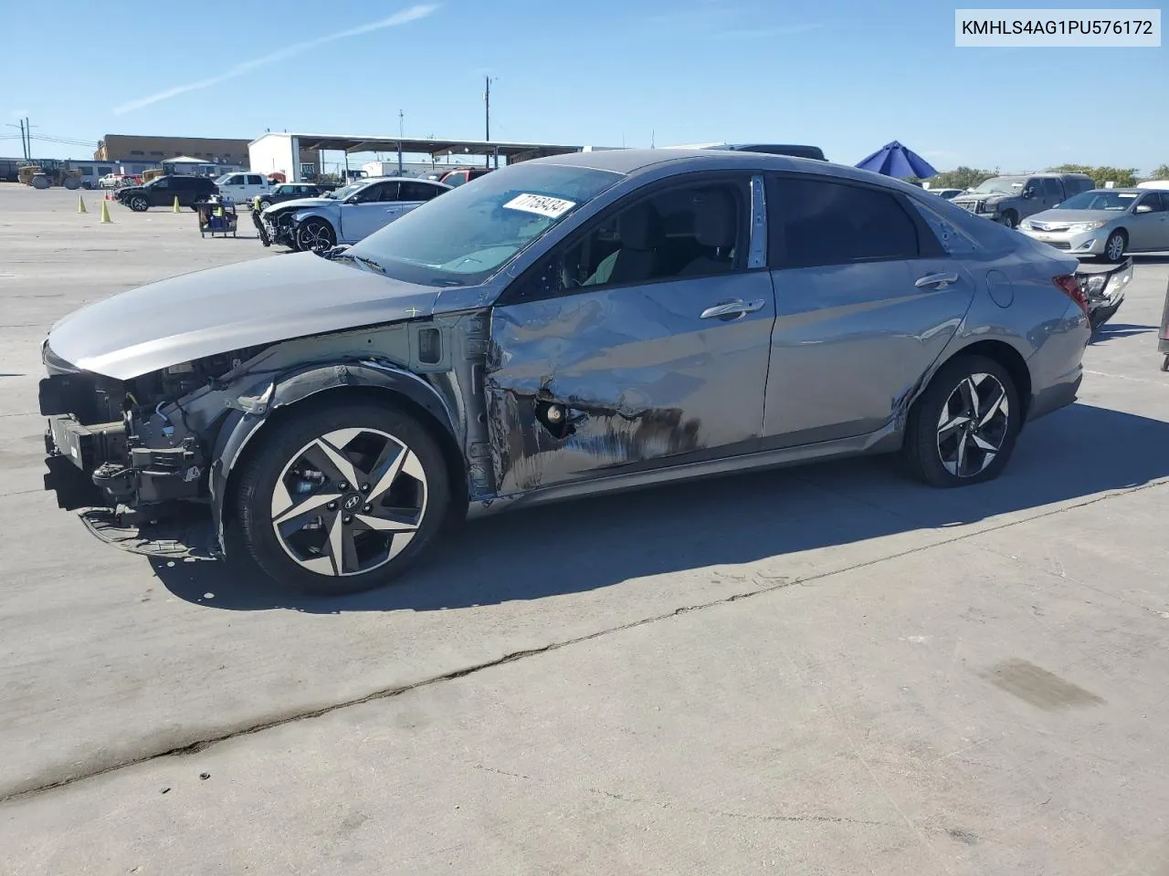 KMHLS4AG1PU576172 2023 Hyundai Elantra Sel