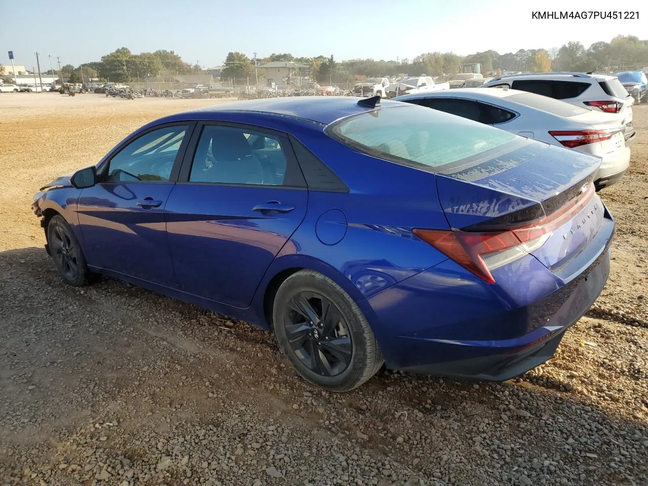 2023 Hyundai Elantra Sel VIN: KMHLM4AG7PU451221 Lot: 77446934