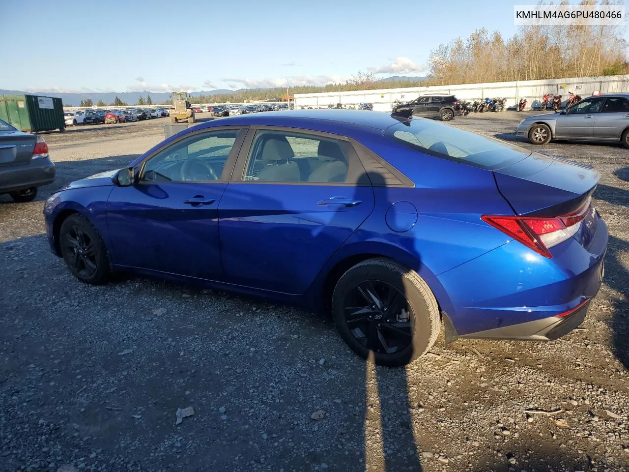 2023 Hyundai Elantra Sel VIN: KMHLM4AG6PU480466 Lot: 77493444