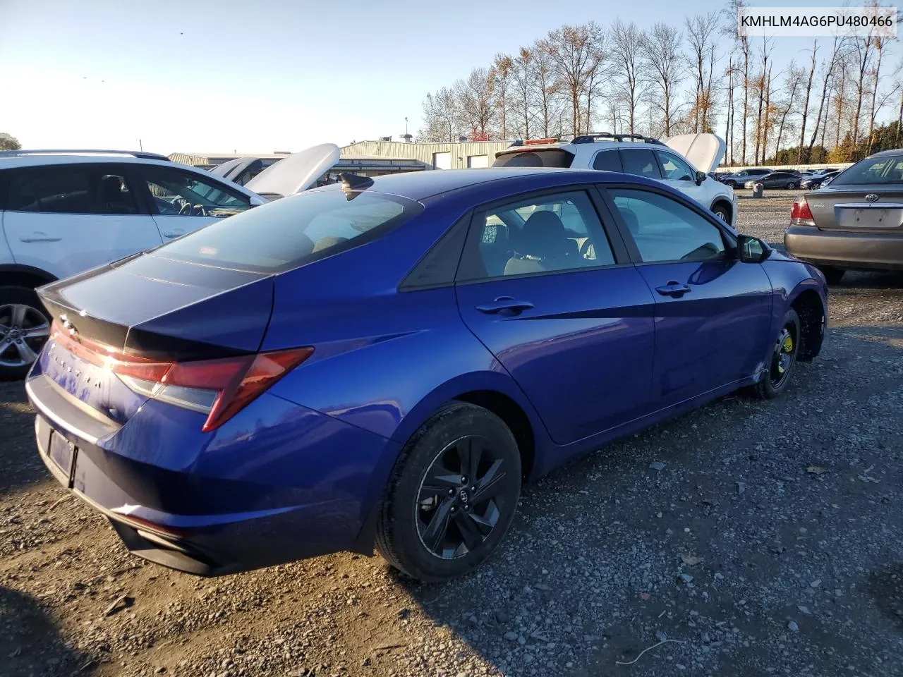 KMHLM4AG6PU480466 2023 Hyundai Elantra Sel