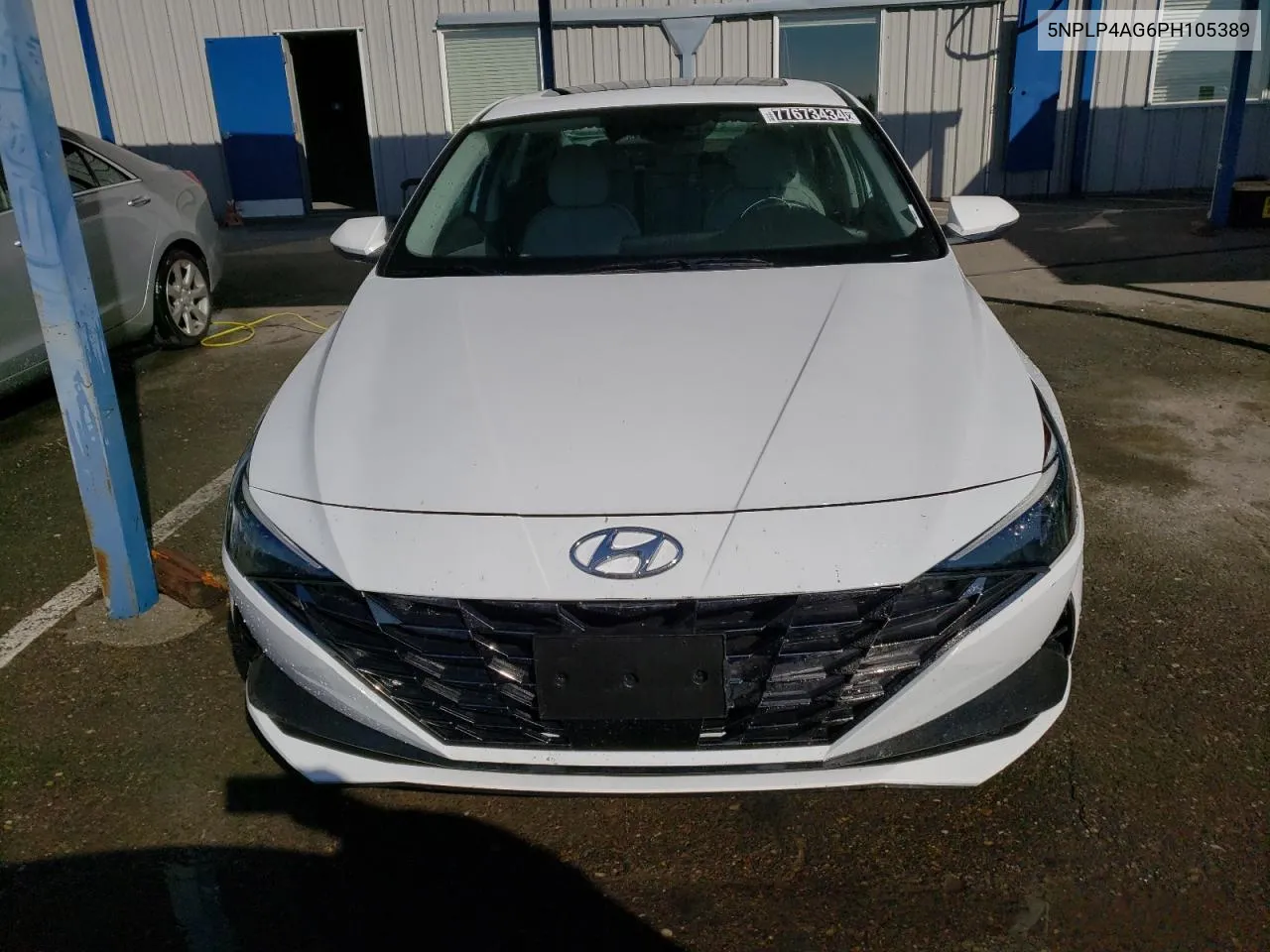 2023 Hyundai Elantra Limited VIN: 5NPLP4AG6PH105389 Lot: 77673434