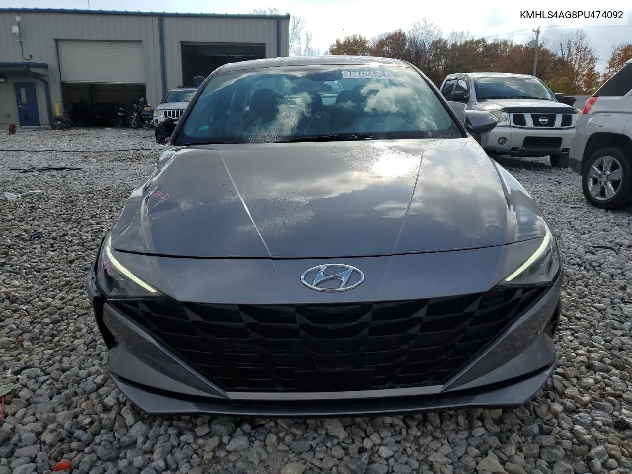 2023 Hyundai Elantra Sel VIN: KMHLS4AG8PU474092 Lot: 77753354