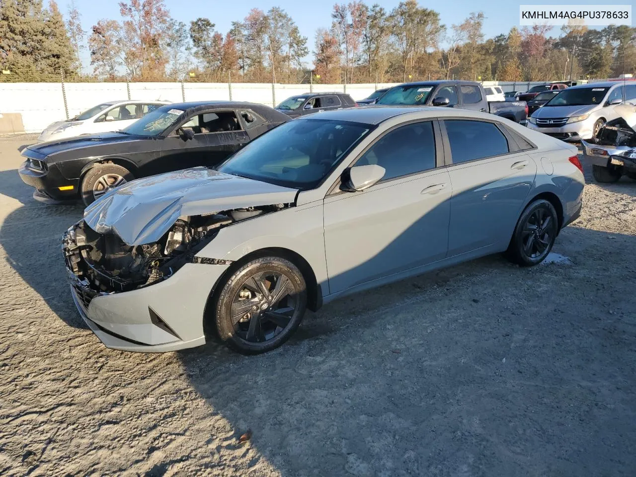 2023 Hyundai Elantra Sel VIN: KMHLM4AG4PU378633 Lot: 77806544