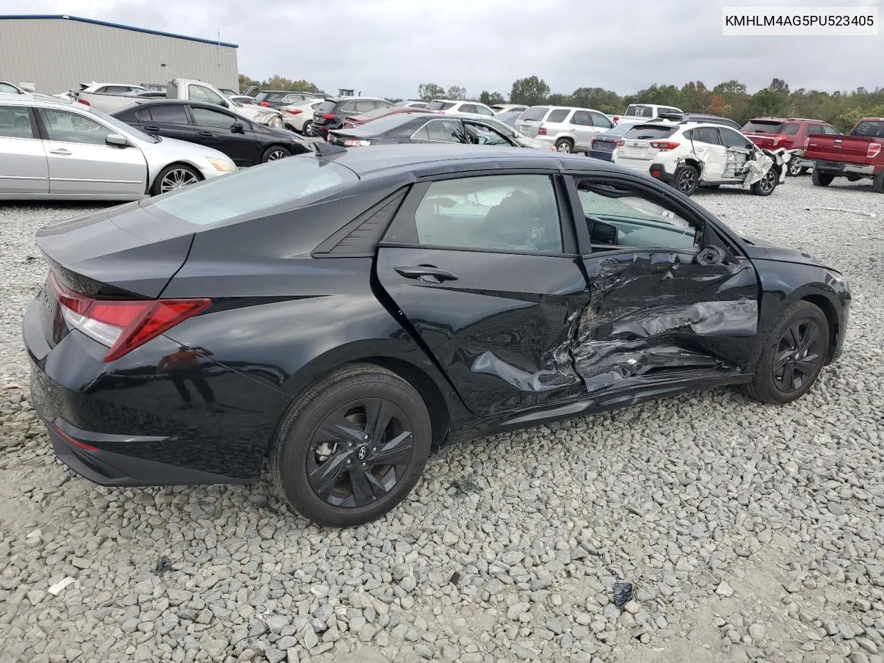 2023 Hyundai Elantra Sel VIN: KMHLM4AG5PU523405 Lot: 79012194