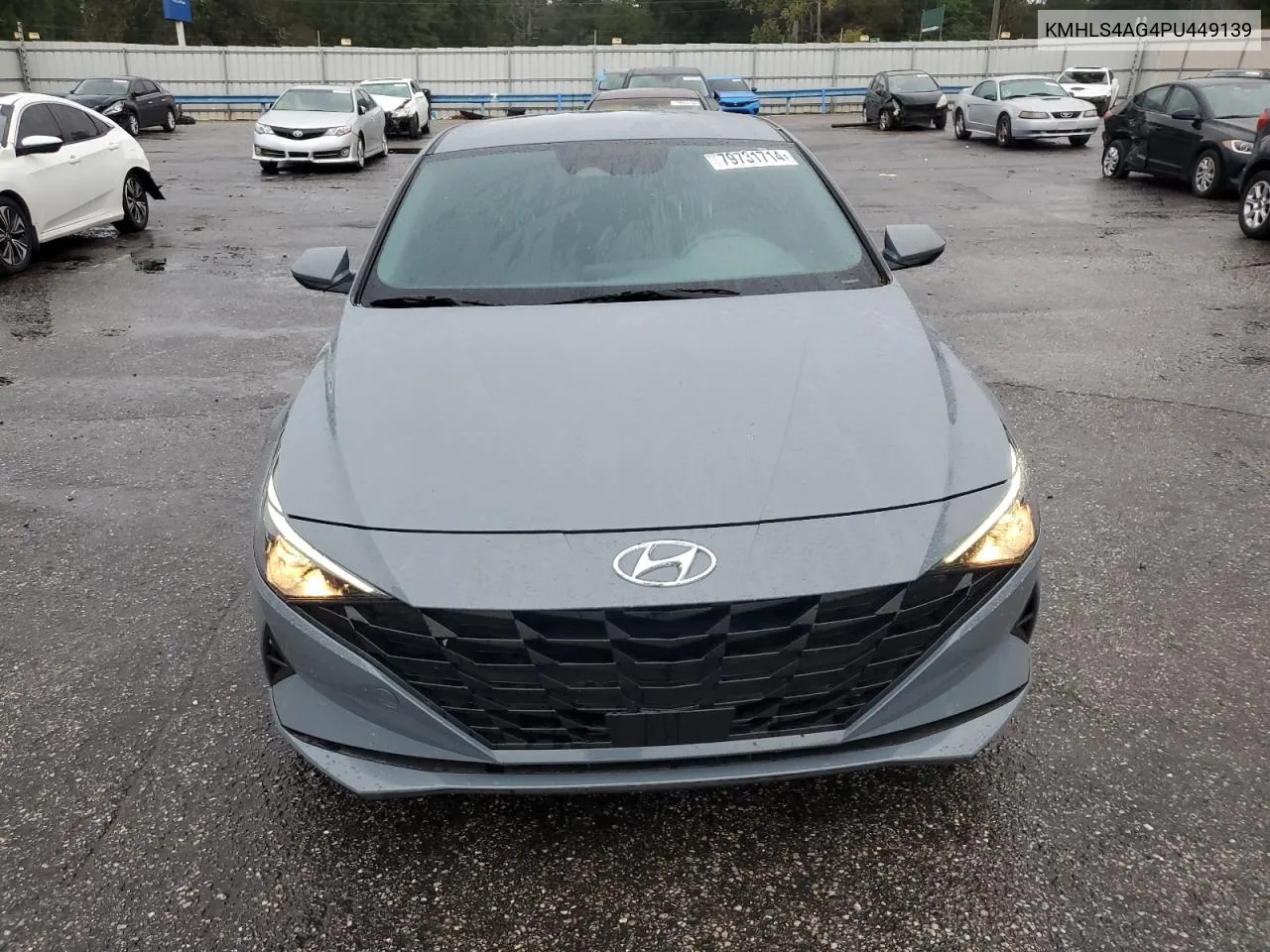 2023 Hyundai Elantra Sel VIN: KMHLS4AG4PU449139 Lot: 79731714