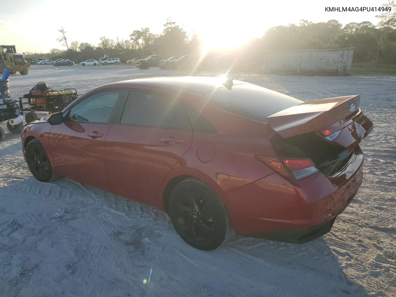 2023 Hyundai Elantra Sel VIN: KMHLM4AG4PU414949 Lot: 80424414