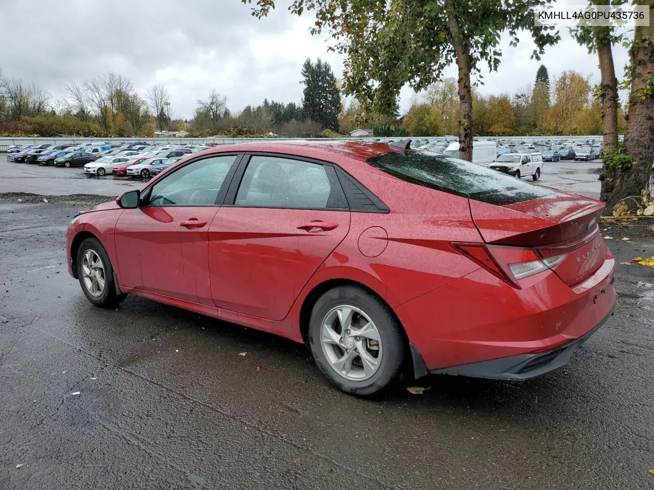 2023 Hyundai Elantra Se VIN: KMHLL4AG0PU435736 Lot: 80775414