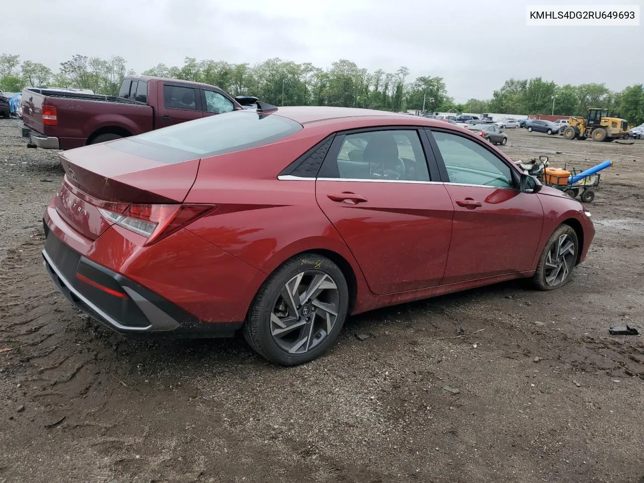 2024 Hyundai Elantra Sel VIN: KMHLS4DG2RU649693 Lot: 53164104