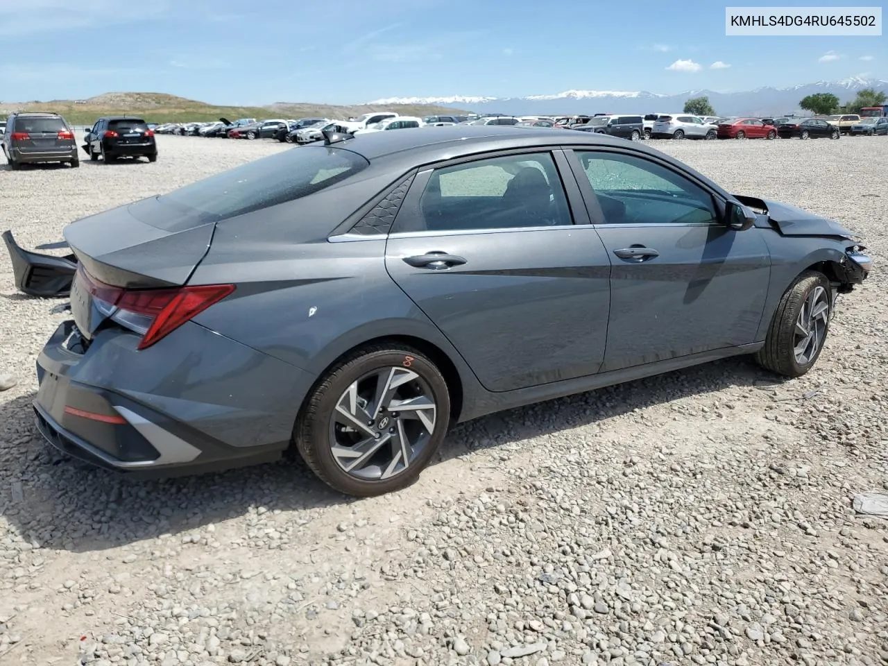 KMHLS4DG4RU645502 2024 Hyundai Elantra Sel