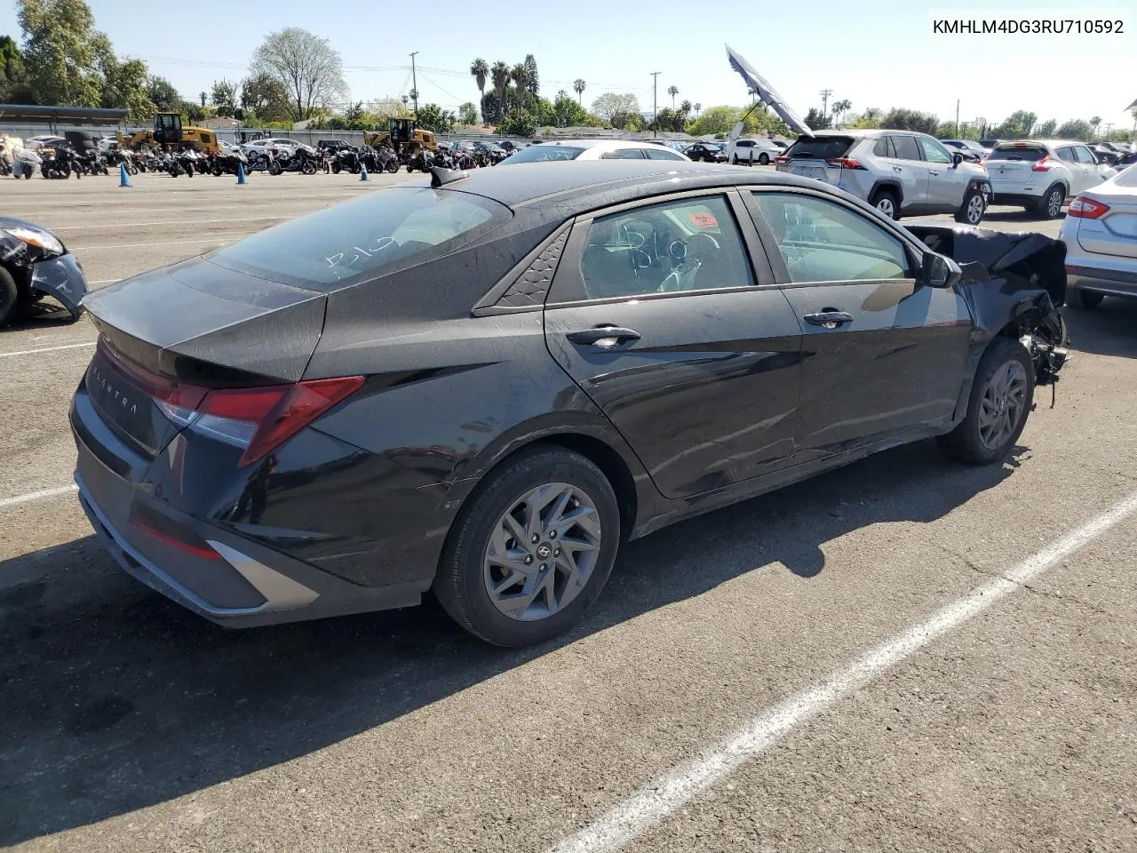 2024 Hyundai Elantra Sel VIN: KMHLM4DG3RU710592 Lot: 56469694