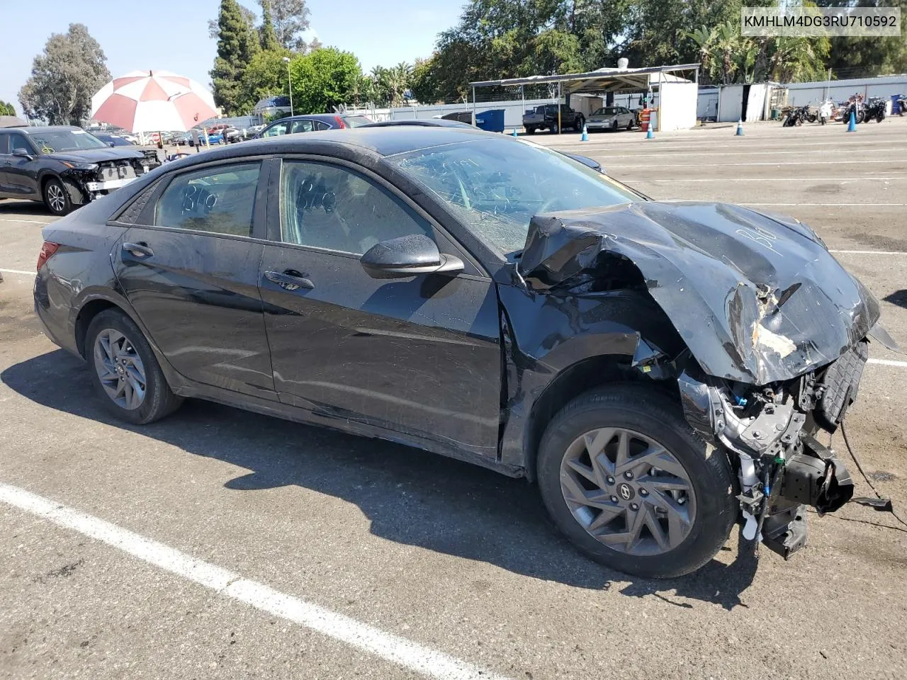 2024 Hyundai Elantra Sel VIN: KMHLM4DG3RU710592 Lot: 56469694