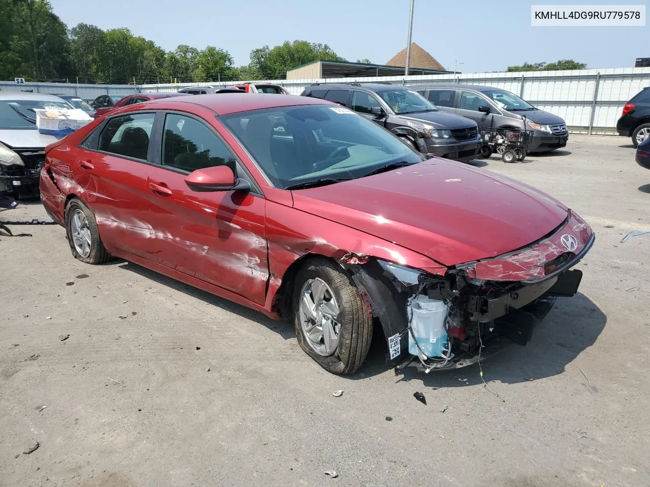 2024 Hyundai Elantra Se VIN: KMHLL4DG9RU779578 Lot: 67501444