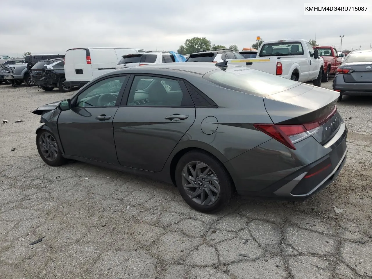 2024 Hyundai Elantra Sel VIN: KMHLM4DG4RU715087 Lot: 67651844