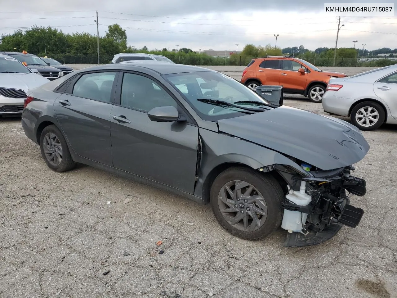 KMHLM4DG4RU715087 2024 Hyundai Elantra Sel