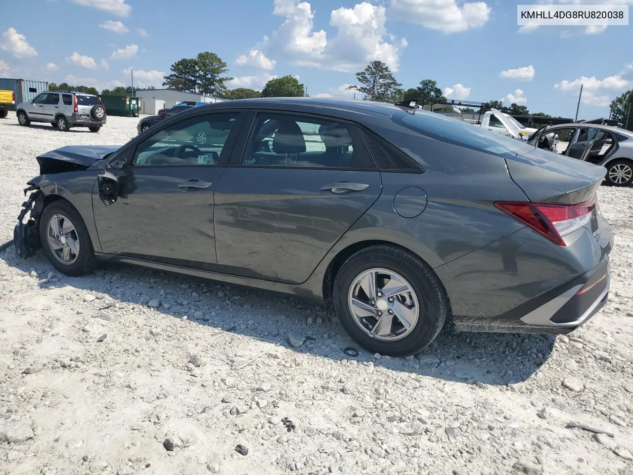 2024 Hyundai Elantra Se VIN: KMHLL4DG8RU820038 Lot: 69572914