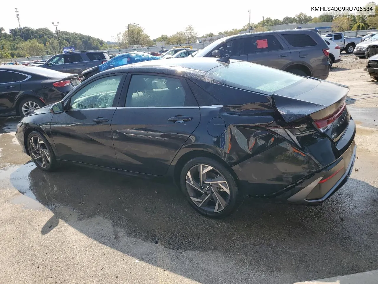 2024 Hyundai Elantra Sel VIN: KMHLS4DG9RU706584 Lot: 70632424