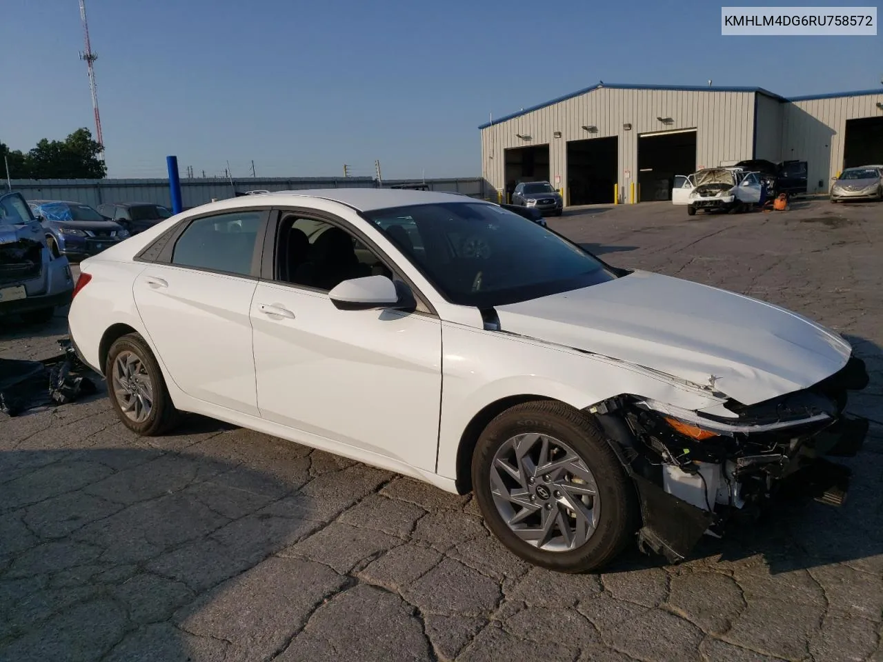 KMHLM4DG6RU758572 2024 Hyundai Elantra Sel