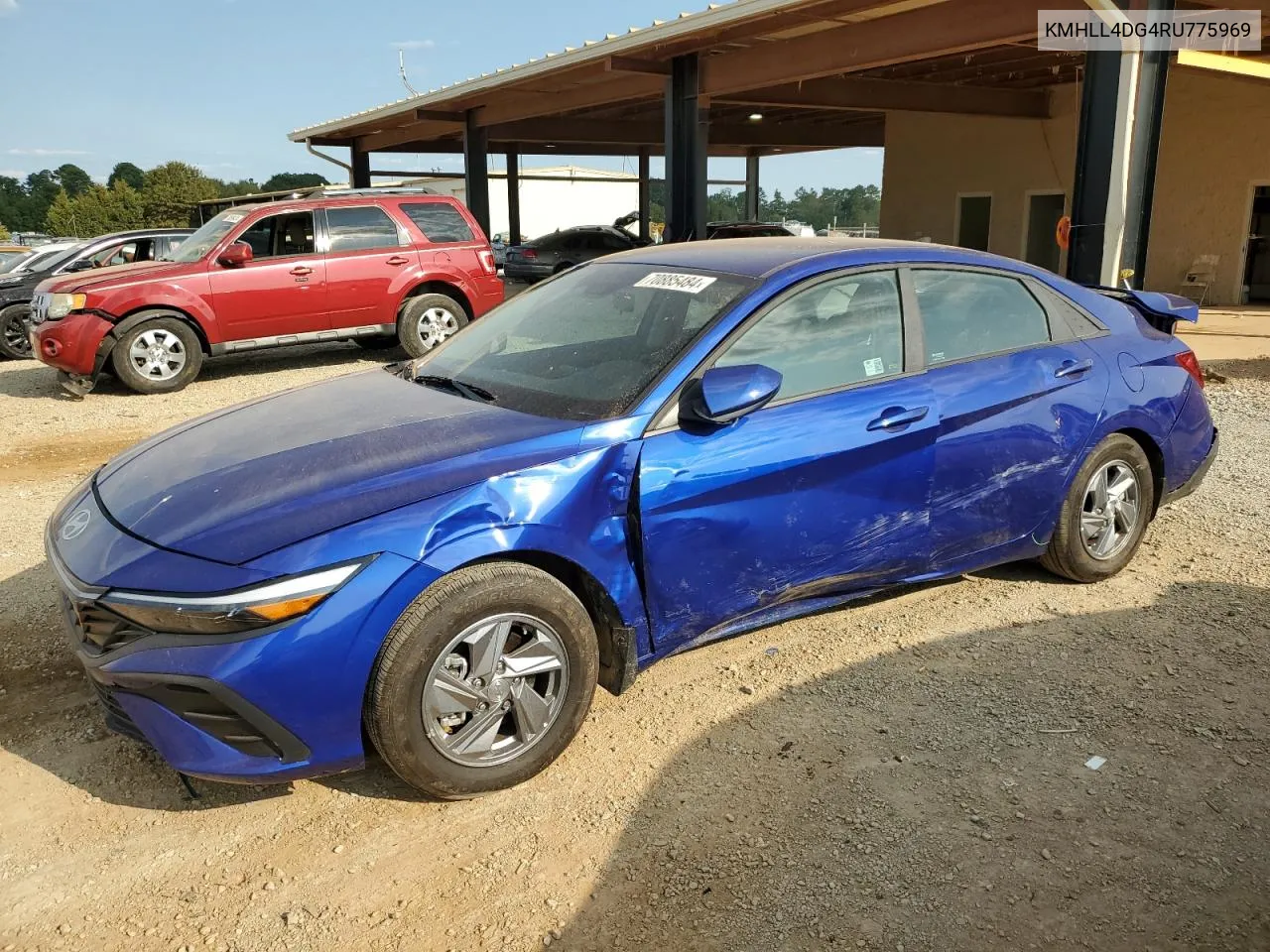 2024 Hyundai Elantra Se VIN: KMHLL4DG4RU775969 Lot: 70885484