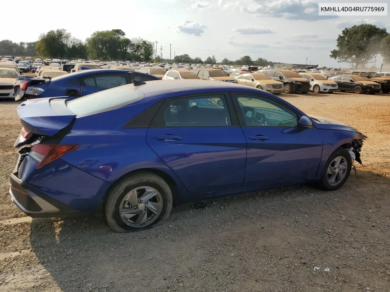 2024 Hyundai Elantra Se VIN: KMHLL4DG4RU775969 Lot: 70885484