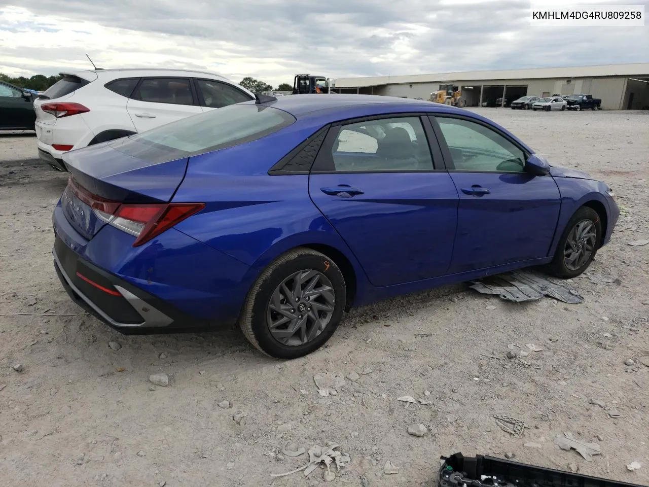 KMHLM4DG4RU809258 2024 Hyundai Elantra Sel